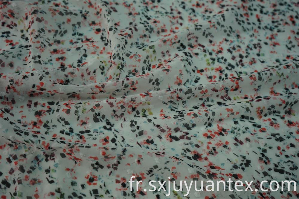 Polyester Swiss Dot Fabric